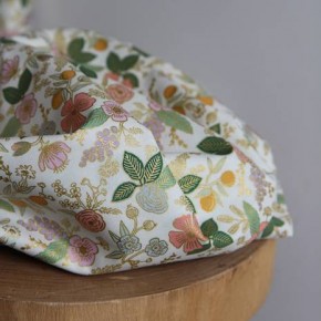 tissu en coton imprimé fleurs - rifle paper co