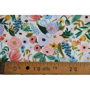 tissu à fleurs - coton imprimé