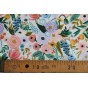 tissu à fleurs - coton imprimé