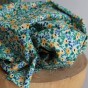 tissu rosa mint - un chat sur un fil