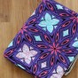 tissu wax - purple aquari