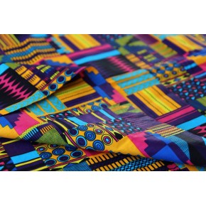 coton kenté du ghana - tissu wax