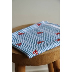 maillot de bain - marinière et petits homards