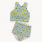 tissu maillot de bain - imprimé citrons
