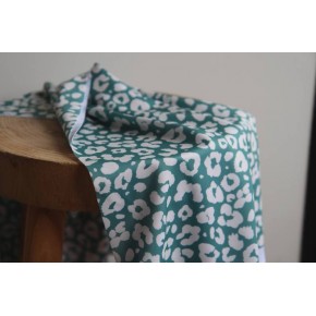 tissu maillot - un chat sur un fil