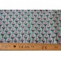 tissu indien block print - un chat sur un fil