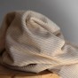 tissu un chat sur un fil - velours côtelé