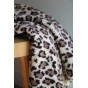 manteau en sherpa léopard - un chat sur un fil