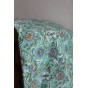 coton indien block print - un chat sur un fil