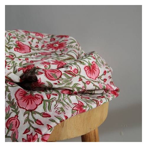 tissu indien - block print