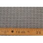 tissu jacquard gris lurex argenté - un chat sur un fil