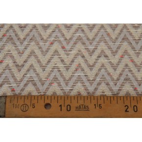 tissu jacquard kos - un chat sur un fil