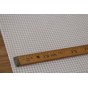 tissu carreaux beige et blanc