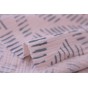tissu imprimé en double gaze de coton