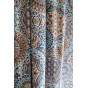 tissu crépon - imprimé paisley denim