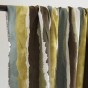 tissu viscose rayures - un chat sur un fil