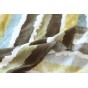 tissu brush rayures - kaki