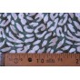 tissu matelassé doublé - kaki et blanc
