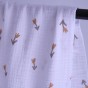 tissu double gaze - les tulipes