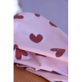 tissu jersey imprimé - un chat sur un fil