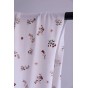 tissu jersey imprimé - un chat sur un fil