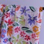 coton fleurs imprimé - voile de coton
