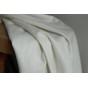 tissu pur lin blanc cassé