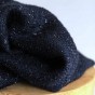 Tissu tweed - marine/lurex