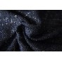 tweed jacquard marine - un chat sur un fil