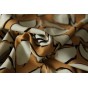 tissu viscose imprimée - beige