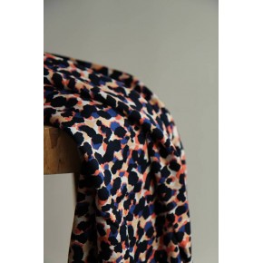 tissu viscose pour robe fluide - un chat sur un fil