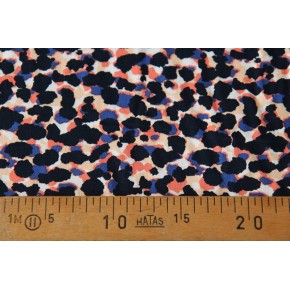 viscose satinée pois - un chat sur un fil