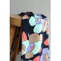 tissu fluide en bambou - fleurs