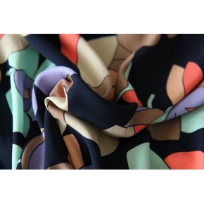 tissu viscose imprimée