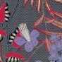 coton fleurs imprimé - évasion rouge