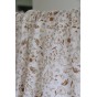 tissu double gaze imprimée - fleurs