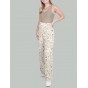 coton double gaze imprimée - fleurs