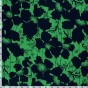 Tissu en bambou - marine et vert