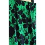 tissu viscose bambou - vert et marine