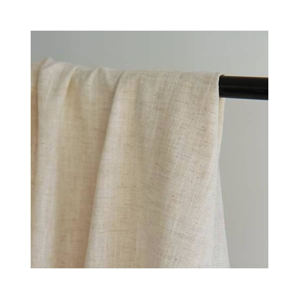 joli tissu en lin - coloris naturel