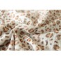 tissu double gaze - un chat sur un fil