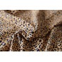 jolie viscose léopard beige - un chat sur un fil
