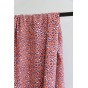 Tissu popeline de viscose motif animalier