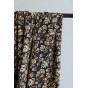 Tissu popeline de viscose motif fleurs