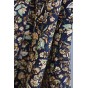 jolie viscose fleurs marine