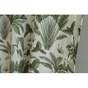 Tissu popeline de viscose - imprimé jungle