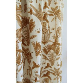 Tissu popeline de viscose - imprimé jungle