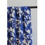 tissu viscose fleurie - un chat sur un fil