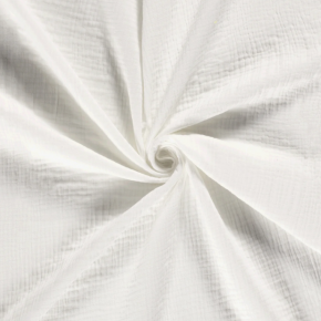 tissu triple gaze - blanc cassé