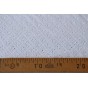 tissu en coton brodé blanc